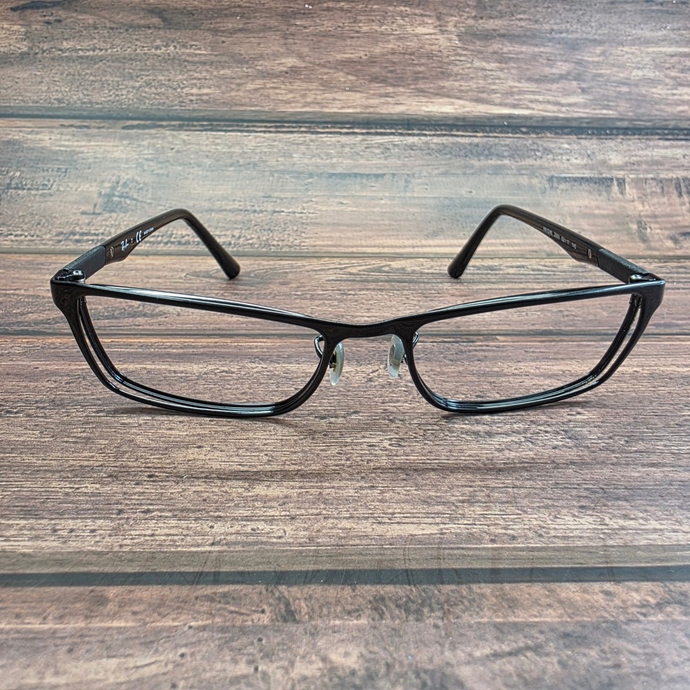 Ray-Ban RB 6248 2509 Black Rectangular Eyeglasses Frames 52-17-145 FRAMES ONLY